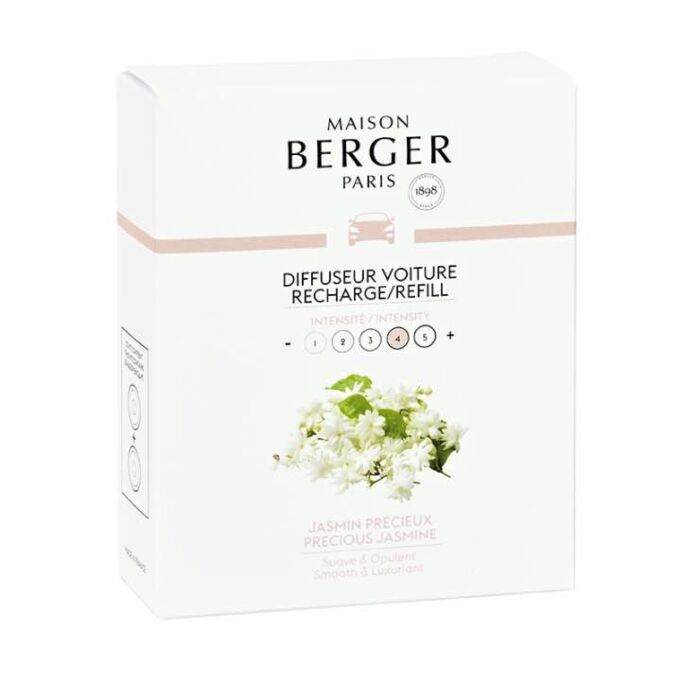 Maison Berger Set of 2 Precious Jasmine ceramic refills-1